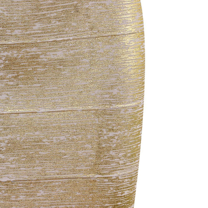 Marian Style Elegant Gold Bandage Skirt | Chic Hip-Wrap - Marian Style Boutique