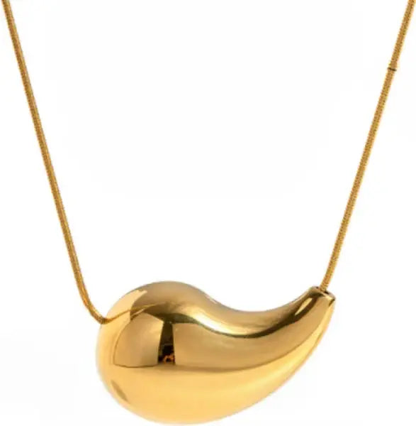 Teardrop Waterdrop Gold Filled Necklace - Marian Style Boutique