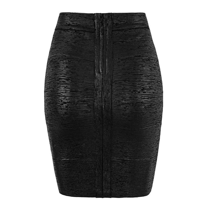 Marian Style Elegant Gold Bandage Skirt | Chic Hip-Wrap - Marian Style Boutique
