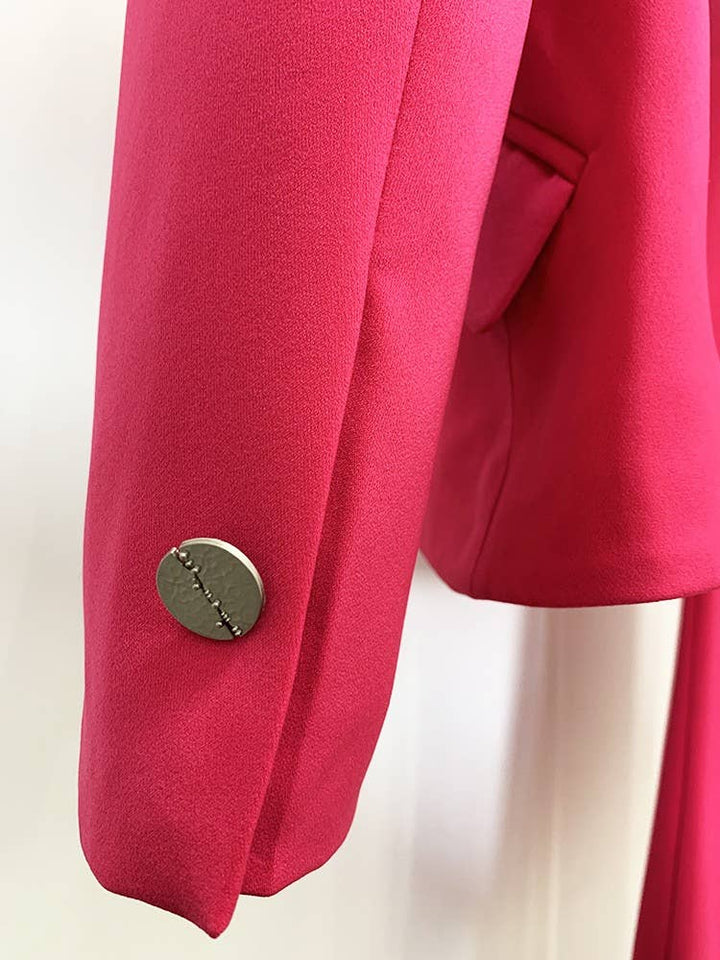 Marian Style Elegant Belted Suit & Bootcut Trousers Set - Marian Style Boutique