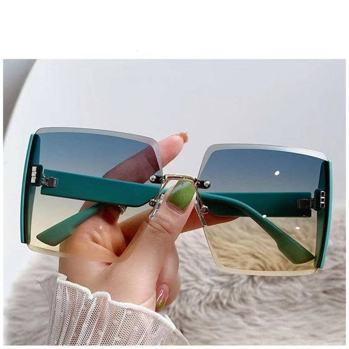 Frameless UV400 Sunglasses for Outdoor Sun Protection - Marian Style Boutique