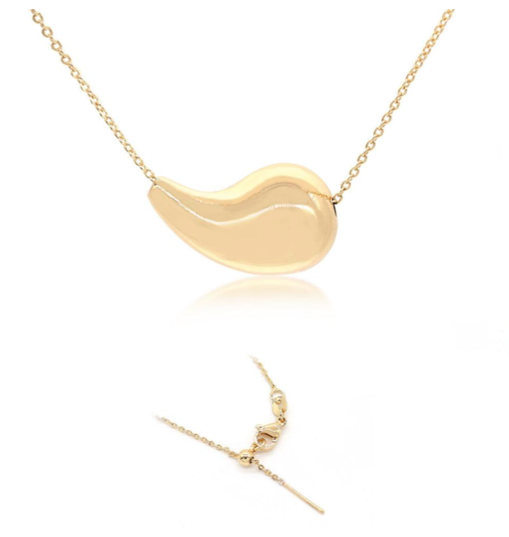 Teardrop Waterdrop Gold Filled Necklace