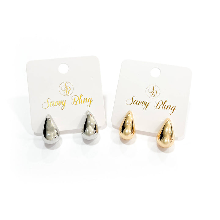 Teardrop Waterdrop Earrings 18k Gold filled- Silver filled - Marian Style Boutique