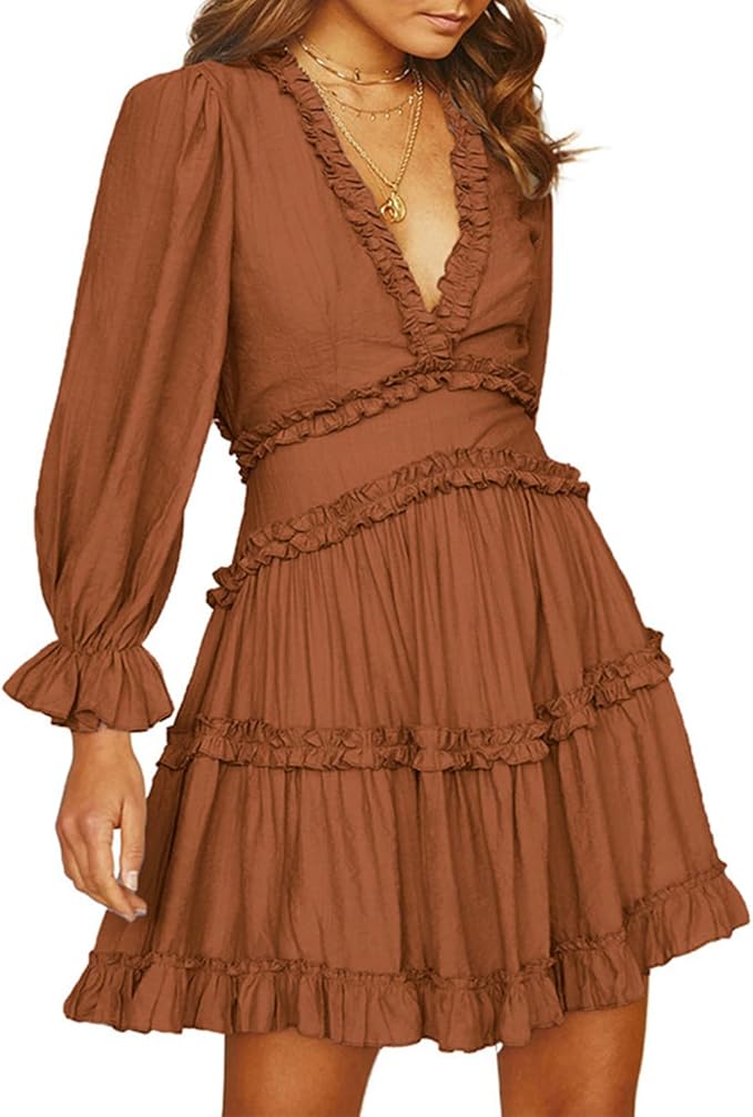 Long-sleeved dress - Marian Style Boutique
