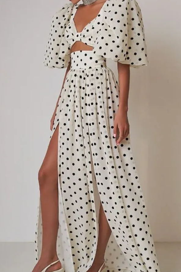 Marian style Polka Dot Skirt Set - Marian Style Boutique