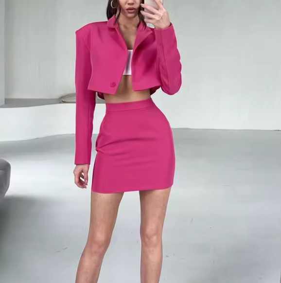 Two piece sets/ Fuchsia