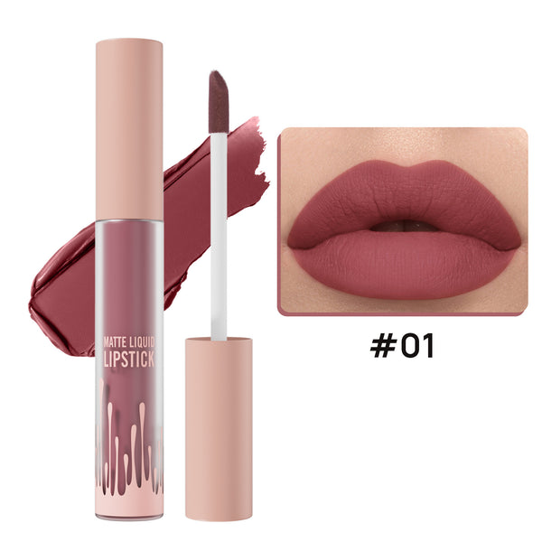 Marian Style hellokiss lip glaze naturally colored matte matte multi-color - Marian Style Boutique