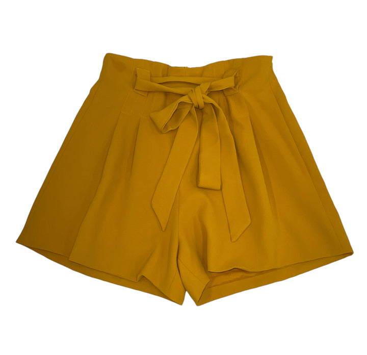 Shorts - Violet High waist paperbag belt - Marian Style Boutique