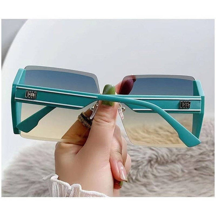 Frameless UV400 Sunglasses for Outdoor Sun Protection - Marian Style Boutique