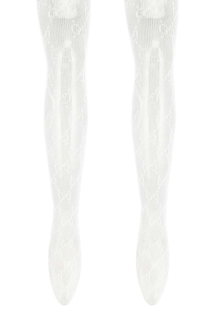 DOUBLE G HIGH WAIST SHEER LIGHT MESH STOCKING SG2007 - Marian Style Boutique