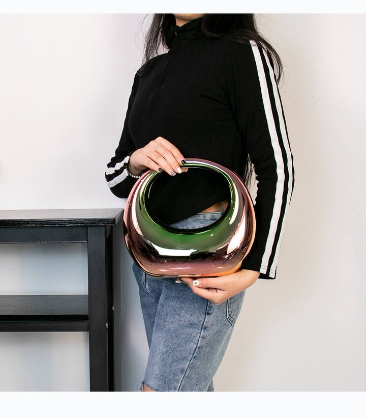 Marian Style Trendy Designer Style Metallic Electroplating Color Handbag - Marian Style Boutique