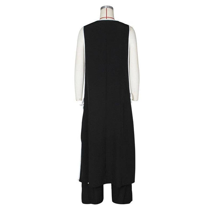 Sleeveless Bowknot Vest Wide Leg Pants Set - Marian Style Boutique