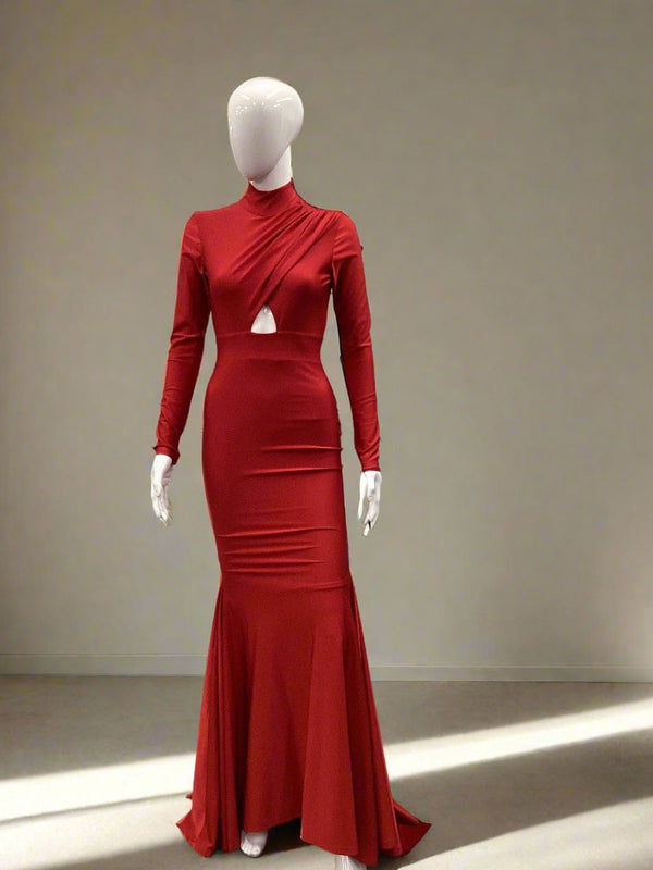 Marian style- red evening - Marian Style Boutique