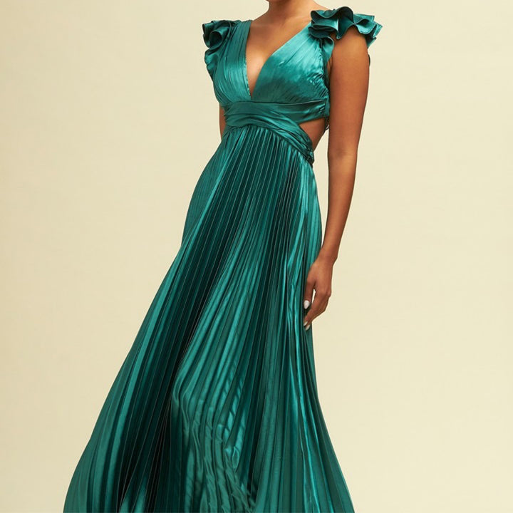 Gold maxi dresses - Marian Style Boutique