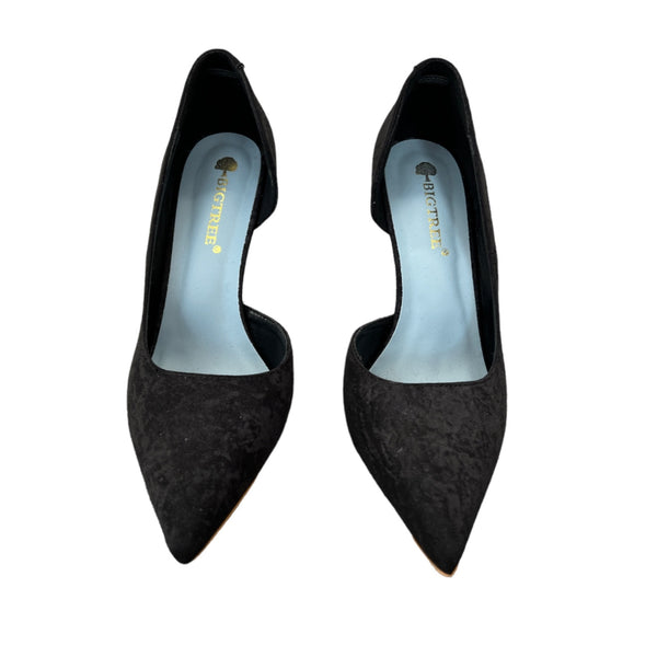 Shoes- Black High Heels Women Pointed Toe Pumps Stiletto Dress Pumps - Marian Style Boutique