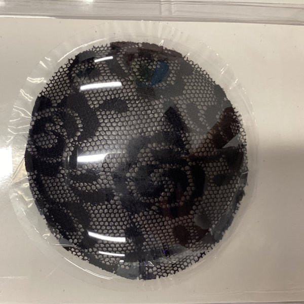 Black lace silicone reusable nipple covers - Marian Style Boutique