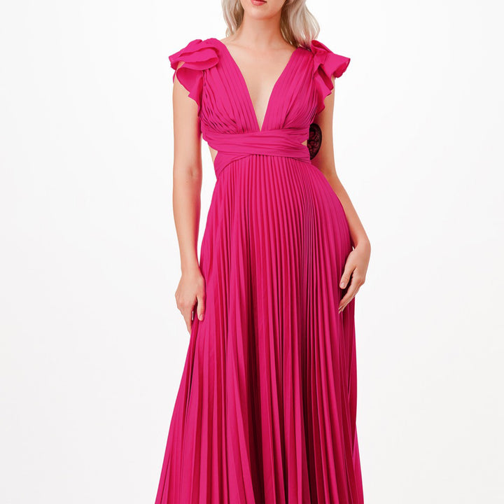 Gold maxi dresses - Marian Style Boutique