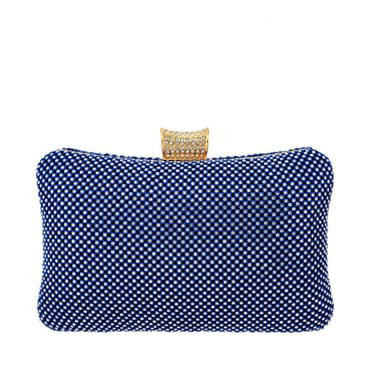 Rhinestone Box Clutch Evening Bag - Marian Style Boutique