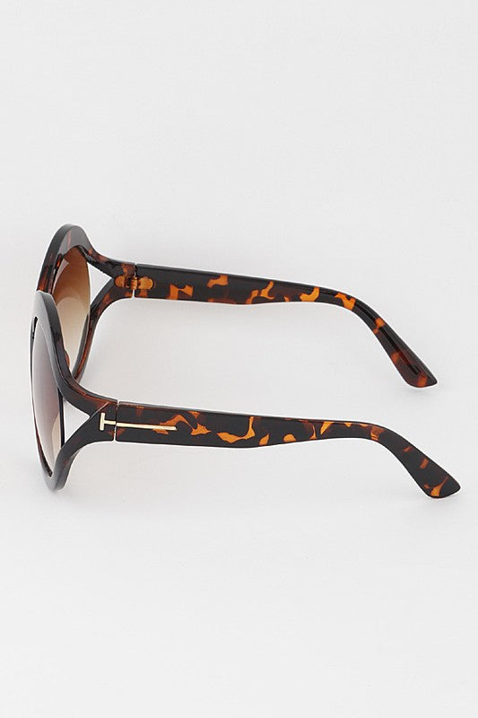 Curved Infinity Gradient Sunglasses - Marian Style Boutique