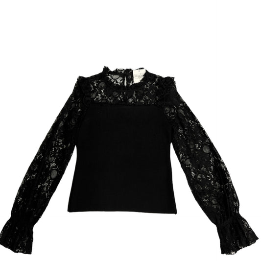 Lace - Black shirt top