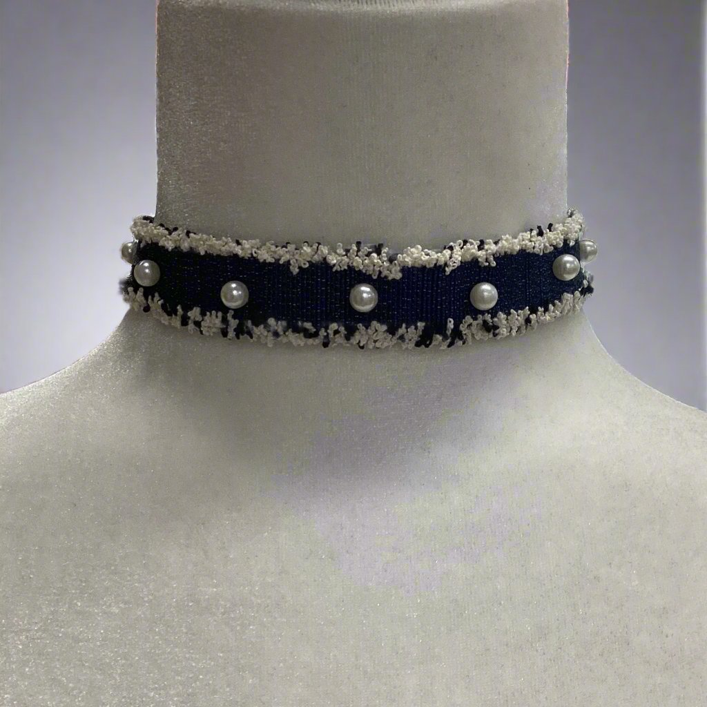 Choker with Pearl Accents