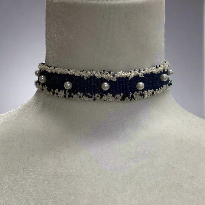 Choker with Pearl Accents - Marian Style Boutique