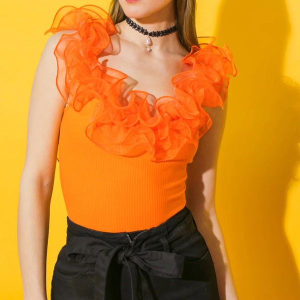 STOLEN MOMENTS KNIT BODYSUIT - Marian Style Boutique