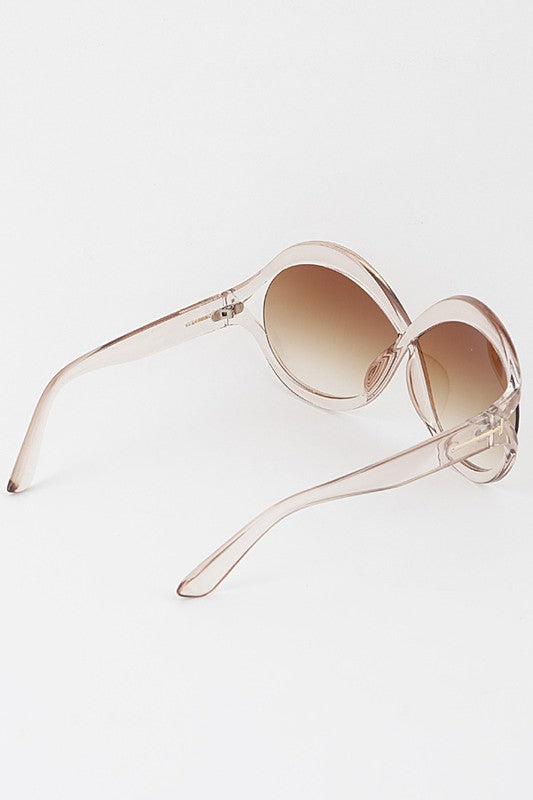Curved Infinity Gradient Sunglasses - Marian Style Boutique