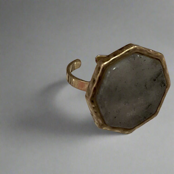 Jewelry - Metallic One Size Ring - Marian Style Boutique