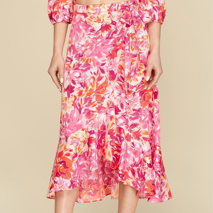 Floral printed skirt - Marian Style Boutique