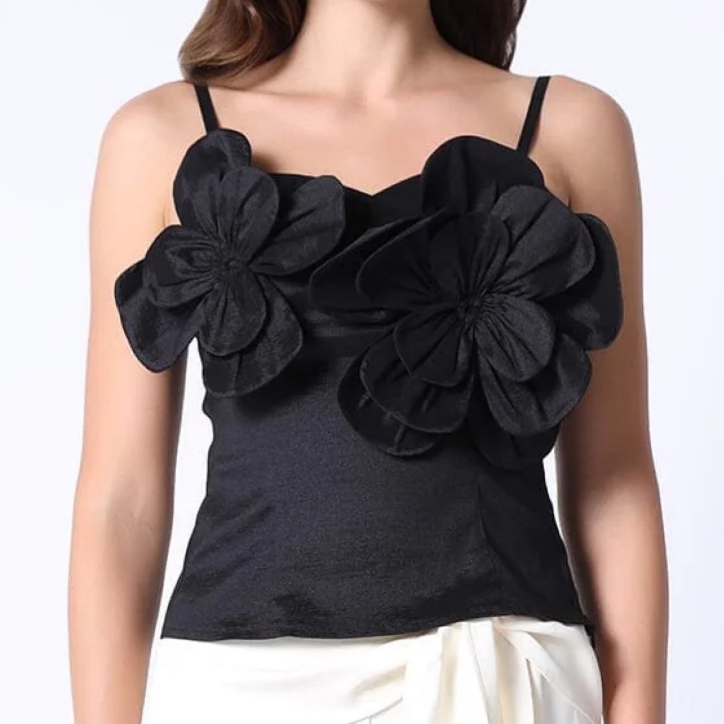 Double Big Flower Camisole