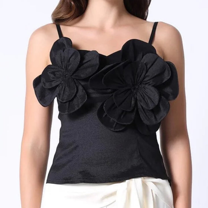 Double Big Flower Camisole - Marian Style Boutique
