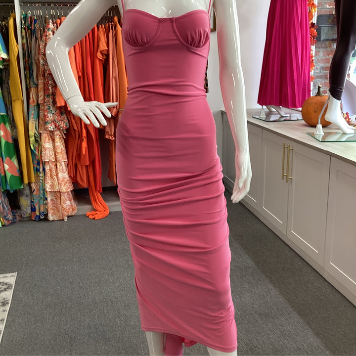 Pink Bandage Dress - Marian Style Boutique