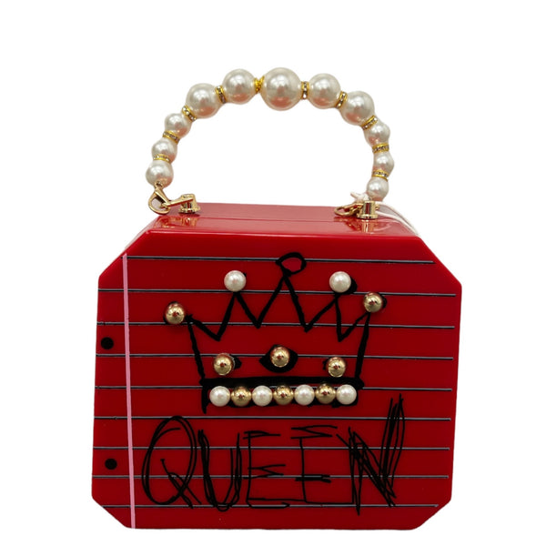 Purse Red Logo Queen Box - Marian Style Boutique