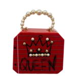 Purse Red Logo Queen Box